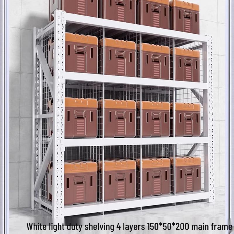 WEZHO Light-Duty Warehouse Storage Shelving Unit