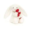 With Bunny Bashful Candy Cane Plush Doll Stuffed Animal Playroom Gifts Decor
