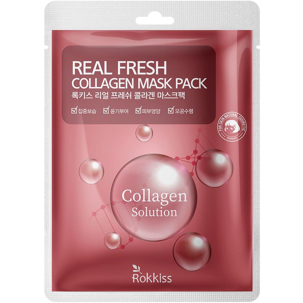 Real Fresh Collagen Mask Pack 50-Pack 1 Pack
