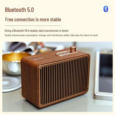 Philips TAVS500 Ретро Беспроводная Bluetooth Колонка CN вилка (адаптер в комплекте)