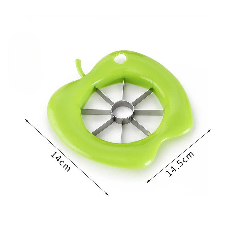 Из нержавеющей стали Яблокорезка Резак с удобной ручкой для кухни Фрукторезка Разделитель для груш Извлечение сердцевины из яблок