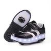 Luminous Led Runaway Shoes Double Wheel Boys Wheel Shoes