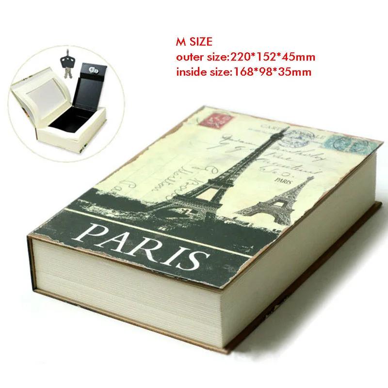 Домашний сейф высокого качества секретная книга скрытый сейф сейф копилка монет копилка денежный ящик металл сталь моделирование классические книги