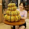 Nordic Creative Polka Dot Pumpkin New Home Decoration Halloween Tree Hanging Plush Toy Throw Pillow Cartoon Funny Doll
