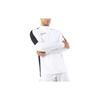 Однотонная футболка Dri-Fit Academy 23 с воротником-стойкой, на молнии до половины, повседневная, с длинным рукавом, мужская, топы, белая DR1352-100