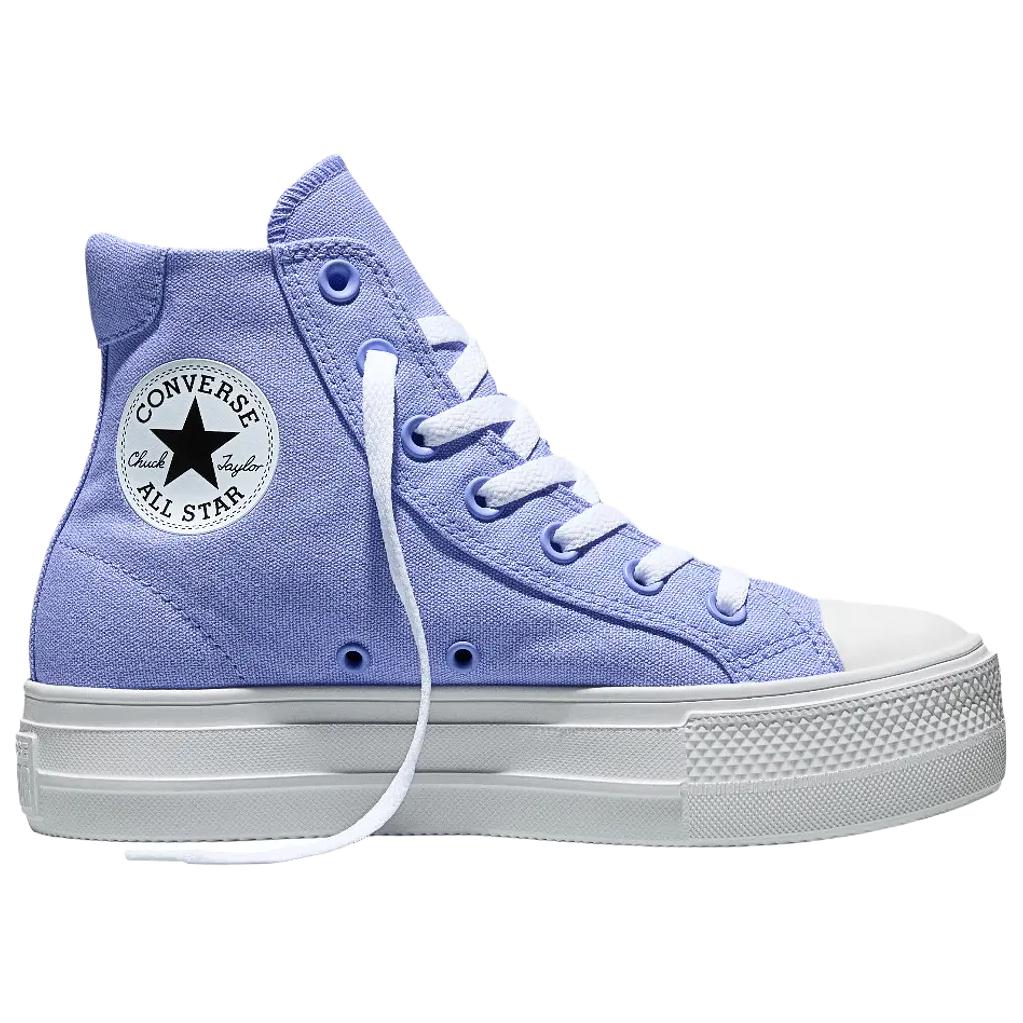 Converse Day One Платформа Удобные Универсальные Высокие Кеды Женские кроссовки Синий A19323C