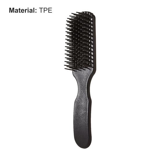 Парикмахерская расческа Гибкая универсальная минималистичная модная массажная расческа с девятью когтями для женщин