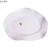 Irregular Ceramic Plate White Creative Fish Plate Dessert Sushi Plate Steak Plates Molecular Cuisine Specialty Tableware