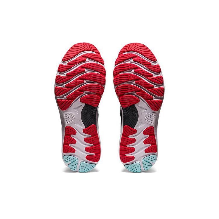 Asics Мужские кроссовки Gel Nimbus 23 2E Wide Black Electric Red 1011B006-007