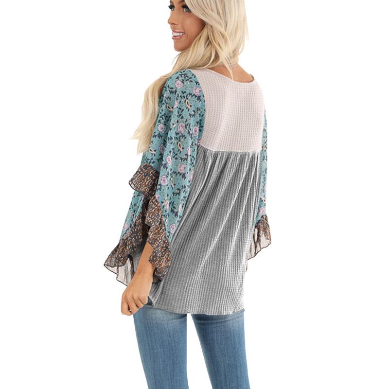 Женские топы с рукавами «летучая мышь», повседневная футболка с круглым вырезом, свободная рубашка