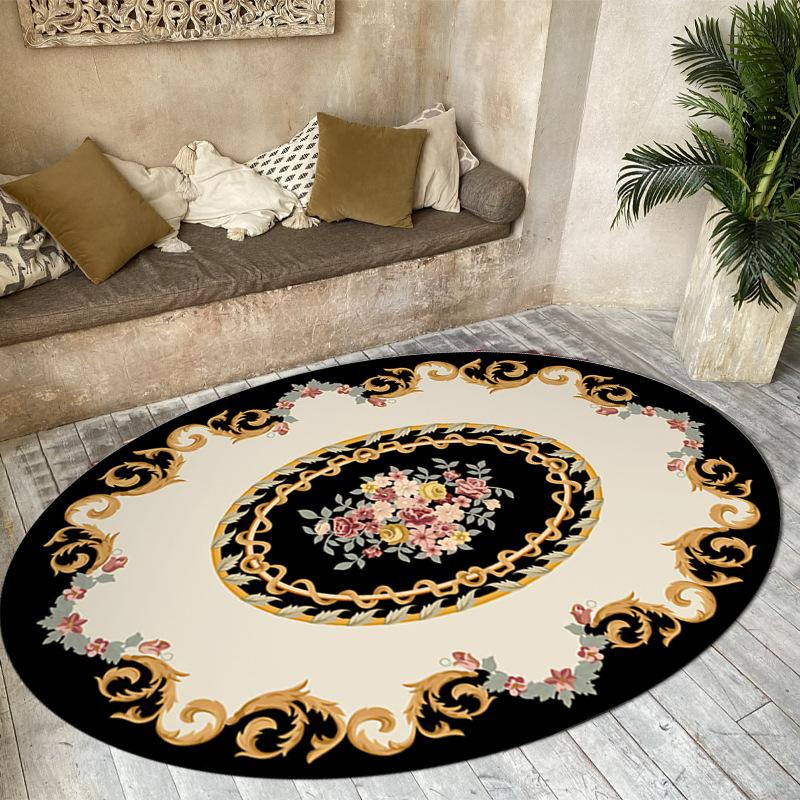 Богемные овальные коврики, украшение для комнаты, домашний декор, напольный коврик, большой ковер в гостиной, нескользящий коврик для гостиной