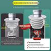 Drain Pipe Anti-Odor Seal Plugging Cover Wash Basin Floor Drain Deodorization Silicone Core Downpipe Anti-Insect Durable