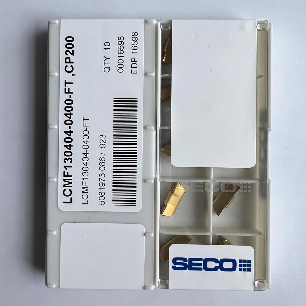 Seco / LCMF130404-0400-FT, CP200 /Original Genuine CNC Alloy Blade 10 PCS