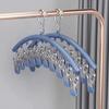 Multifunctional Stainless Steel Clothes Pegs for Baby Clothes, Socks, and Underwear - Household Drying and Storage Rack