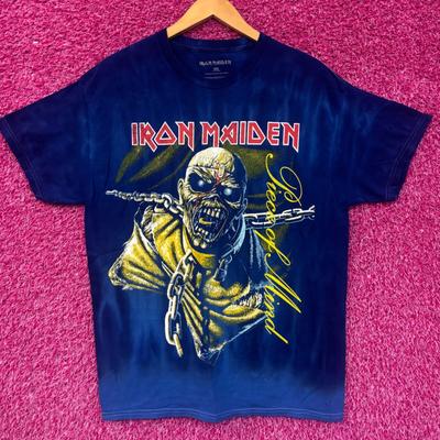 Iron Maiden Piece of Mind Тяжелый Альбомный Арт Метал Тай-дай M