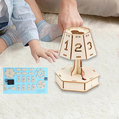 Настольная лампа с интеллектуальным голосом, набор для научных экспериментов «сделай сам», проект «Стержень», наборы форм для навыков мелкой моторики