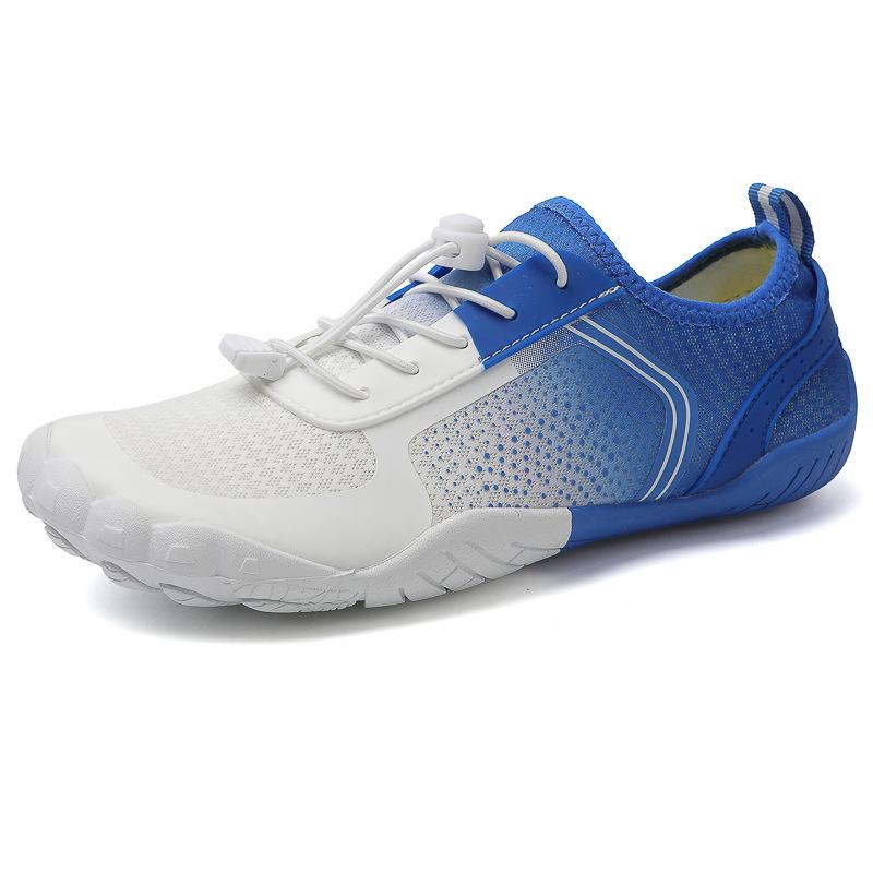 Fixed outdoor five-finger beach shoes couple swimming wading shoes men's and women's waterway amphibious creek walking shoes