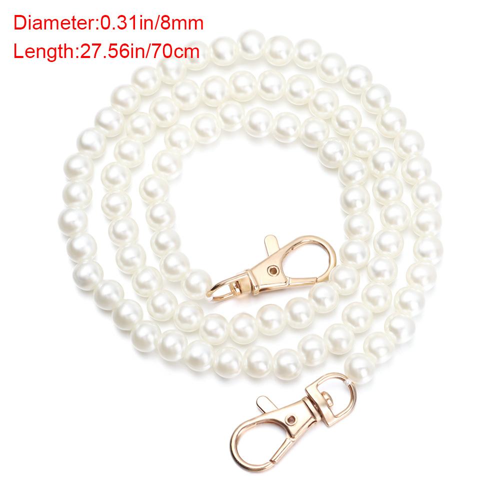 Ремень для сумки на плечо Ремни для сумок Ручки для сумок Длинная цепочка с бусинами Ремешок для кошелька своими руками Замена