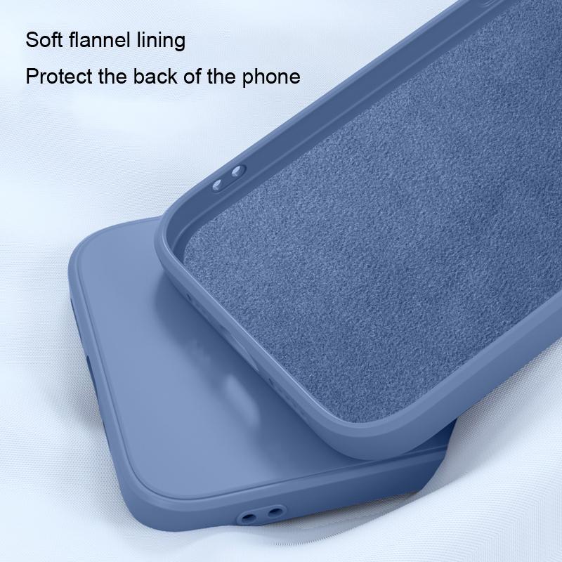 Для iPhone 16 Pro Max чехол жидкий силиконовый простой чехол для Apple iPhone 16 Pro Max чехол TPU противоударный защитный чехол для телефона