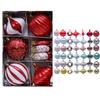 8PCS/Box Shatterproof Christmas Hanging Balls 8CM Christmas Ball Set  Wedding Party