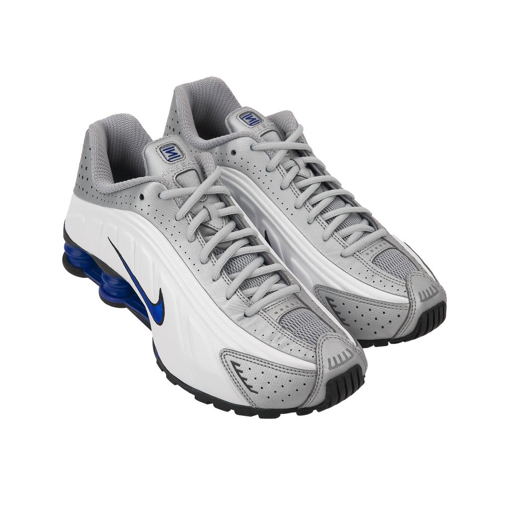 Nike Кроссовки мужские Shox R4 Orlando Белые Металлик-серебристый Королевский HQ1988-100