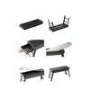 Portable Outdoor BBQ Grill for Skewers & Roast - Folding Camping Set with Charcoal