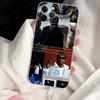 Чехол-накладка Rap W-WerenoiES для IPhone 17 16 15 14 13 12 11 Pro Max Plus Мягкий ТПУ Силиконовый Задний Чехол Прозрачный Чехол