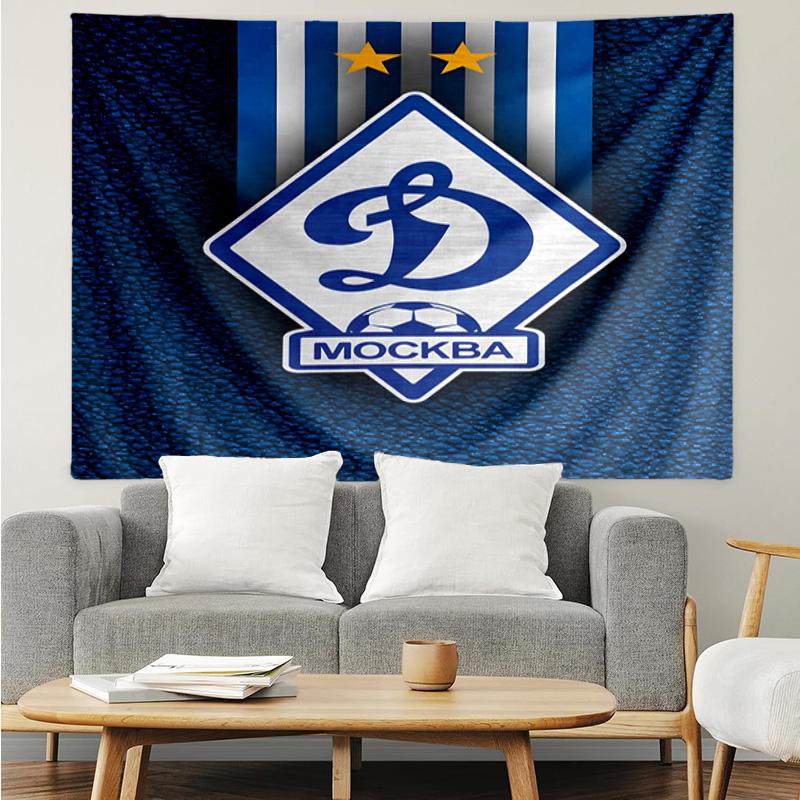 1PC Dynamo Moscow Football Club Tapestry, Unique Design Tapestry, Suitable for Bedroom,Livingroom, Playroom,Heartwarming Holiday Gifts