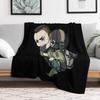 Плед Call of Duty Modern Мягкий однотонный плед для дивана кровати