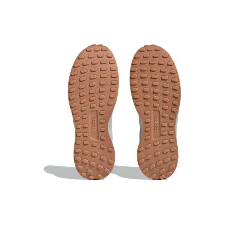 Adidas Бег 70-х Удобная Универсальная Ткань Двухслойная Замша Износостойкая Дышащая Низкий Верх Повседневные Кроссовки для Бега Мужские Кроссовки Серо-Синие ID1874