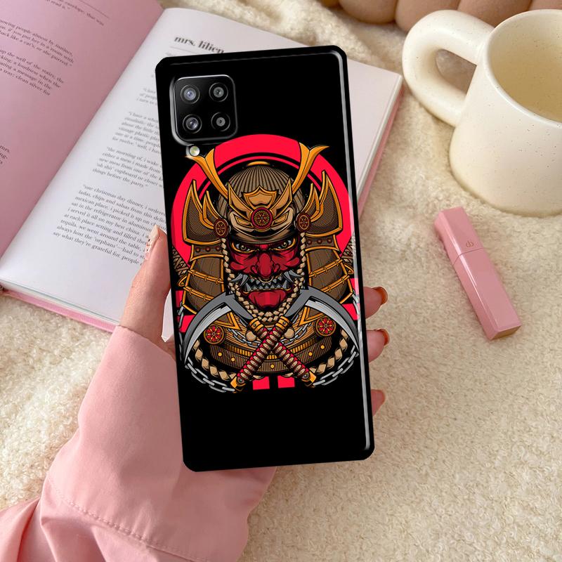 Японский самурай Для Samsung Galaxy A54 A34 A14 A52 A32 A12 A13 A33 A53 A15 A16 A26 A36 A56 A06 A35 A55 Чехол