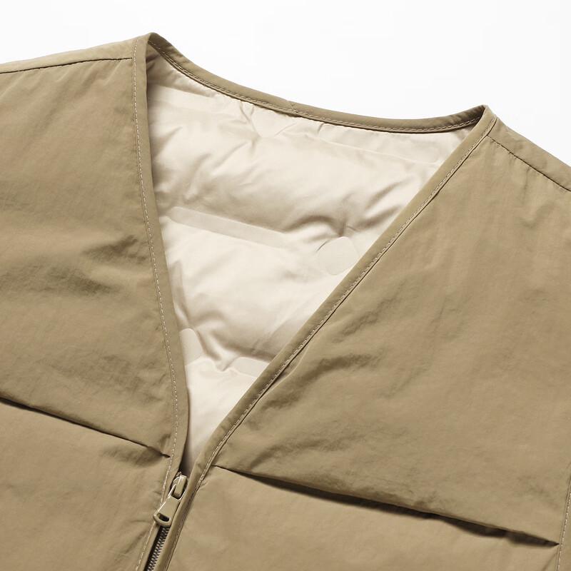 Мужской легкий пуховый жилет с V-образным вырезом Xue Zhong Fei