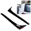 2pcs ABS Car Rear Window Side Wing Spoiler Fits for Volkswagen Golf 7 14 19