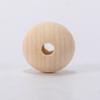 Натуральный цвет дерева Изготовление ювелирных изделий Деревянные бусины ручной работы Круглые DIY аксессуары 8-20 мм Браслет Украшение для дома