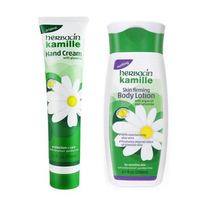 Набор Kamille Classic: лосьон для тела и крем для рук