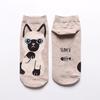 Women's Kawaii Cartoon Cute Cats Cotton Socks - Short Length, Funny and Comfortable