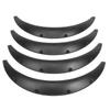 4pcs 90mm 3.5in Flexible Fender Flares Wide Wheel Brow Arches Splatter Guards Universal for Car SUV Off Roads