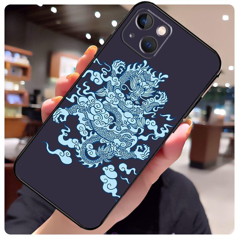 Чехол с китайским драконом для iPhone 16 Pro Max 14 13 12 11 15 17 Pro Max mini 15 16 Plus 16e 17 Air Чехол для телефона