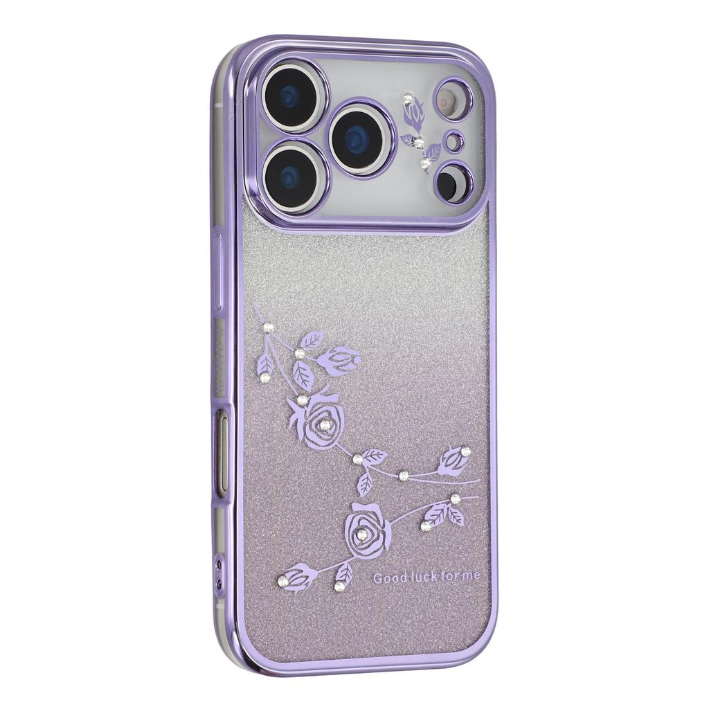 KADEM For iPhone 17 Pro Max Case Flower TPU Flexible Gradient Phone Cover