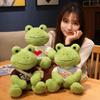 Soft Toy Cartoon Doll Stuffed Animals Sweater Frog Doll Frog Stuffed  Toy Dressing Frog Plush Toy