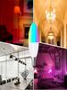 5 Вт Zigbee Smart Lamp Голосовое управление Smart Light Bulb для Alexa Google Home Yandex Alice Rgbcw E14 Led Bulb Smart Home Tuya Zigbee