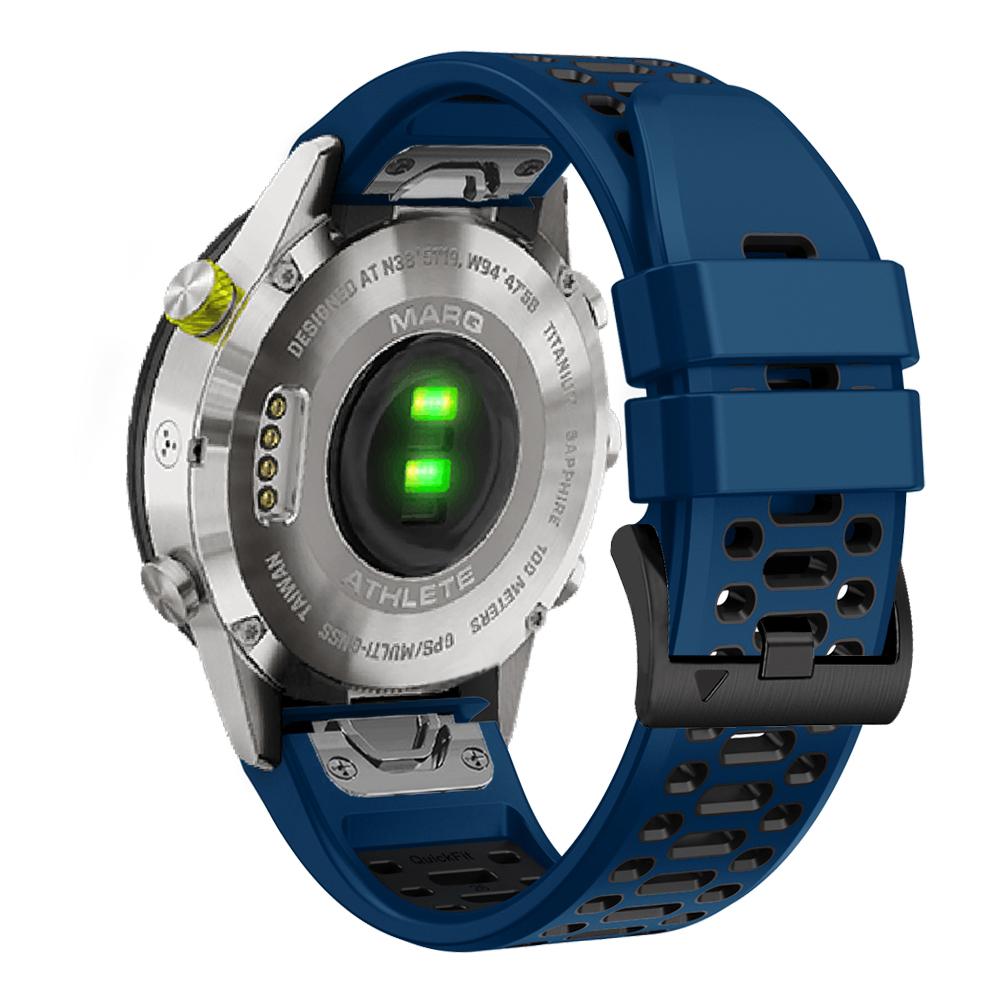 Силиконовый ремешок 26 мм 22 мм для Garmin Fenix ​​6X6 Pro 5X5 Plus 7X7 3HR 935 945 Enduro 2 QuickFit ремешок для часов браслет Correa