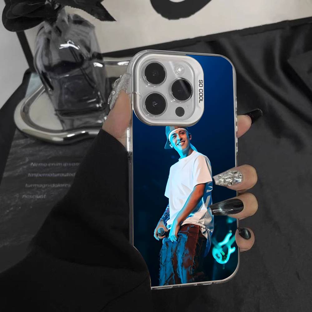 Trueno Rapper For iPhone 17,16,15,14,13,12,11,Mini,Pro,E,SE4,XS,MAX White Candy Matte Cover