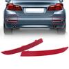 Светоотражатель заднего бампера для BMW E60 2003 2004 2005 2006 2007 Luces Coche Сигнальная лампа Предупреждающий сигнал Пластина без лампочки Стайлинг
