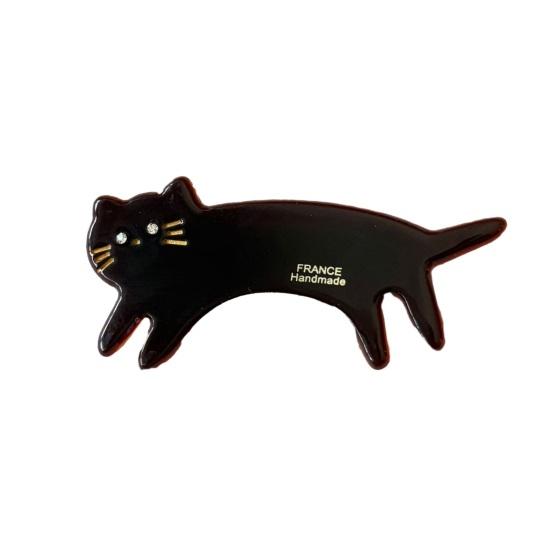 Заколка Мощная Нескользящая Зажим для Волос Трехмерная Форма Кошки Ацетатная Заколка для Волос Инструмент для Укладки Волос Аксессуар для Волос для Боковой Челки