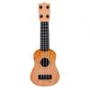 Mini 4 Strings Classical Ukulele Guitar Toy Simulation Kids Children Beginner Music Enlightenment Small Guitar for Entertainment