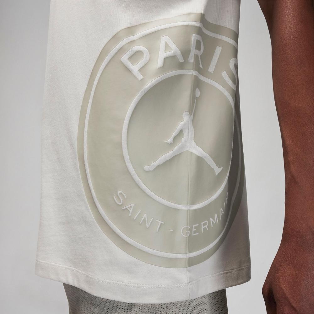 Jordan Мужская повседневная футболка с коротким рукавом и круглым вырезом Paris Saint-Germain DZ2918-072