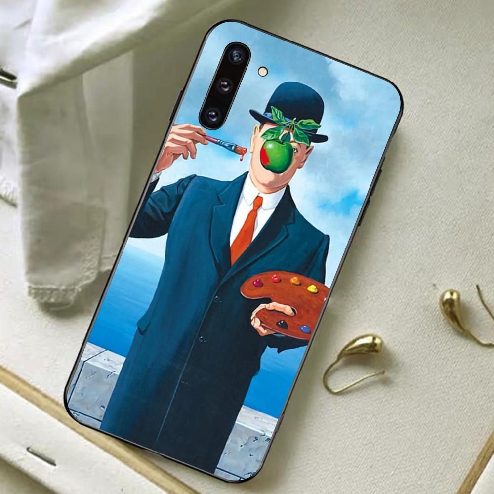 Rene Magritte Phone Case For Samsung Note 8 9 10 20 pro plus lite M 10 11 20 30 21 31 51 A 21 22 42 02 03
