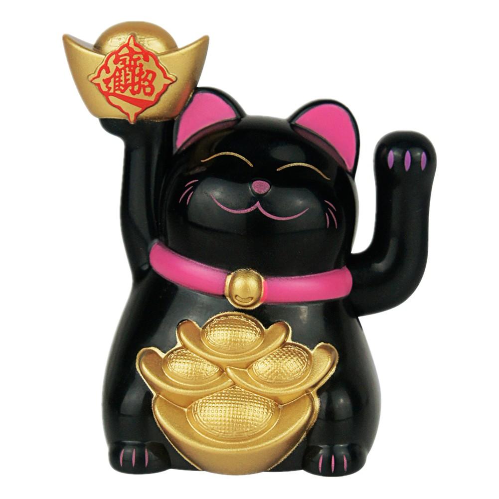 Chinese Lucky Cat Large Gold Maneki Nice Neko Waving Hand Paw Up Wealth Prosperity Welcoming Good Luck Waving Cat Birthday Gift Idea Decor