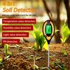 4 in 1 Soil Tester LCD Screen Soil Thermometer Soil PH Sensor PH Meter  For Garden Lawn Farming